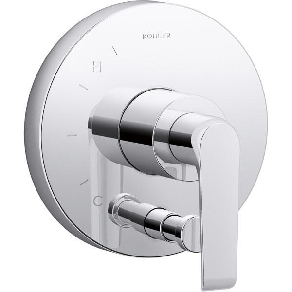 Kohler Avid RiteTemp Valve Trim With PushButton Diverter And Lever